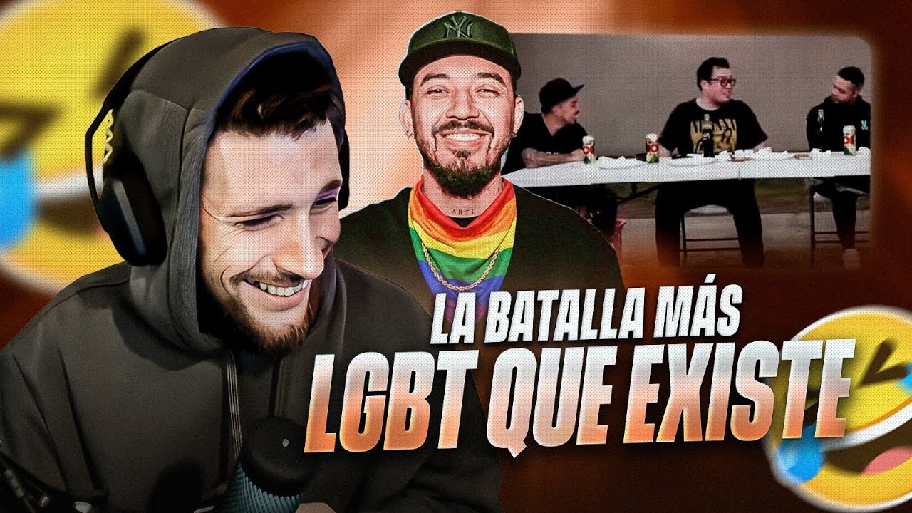 LOKILLO & JP vs FRANCO ESCAMILLA & HADRIÁN 🤯 LA BATALLA MÁS LGBT QUE EXISTE 🤣