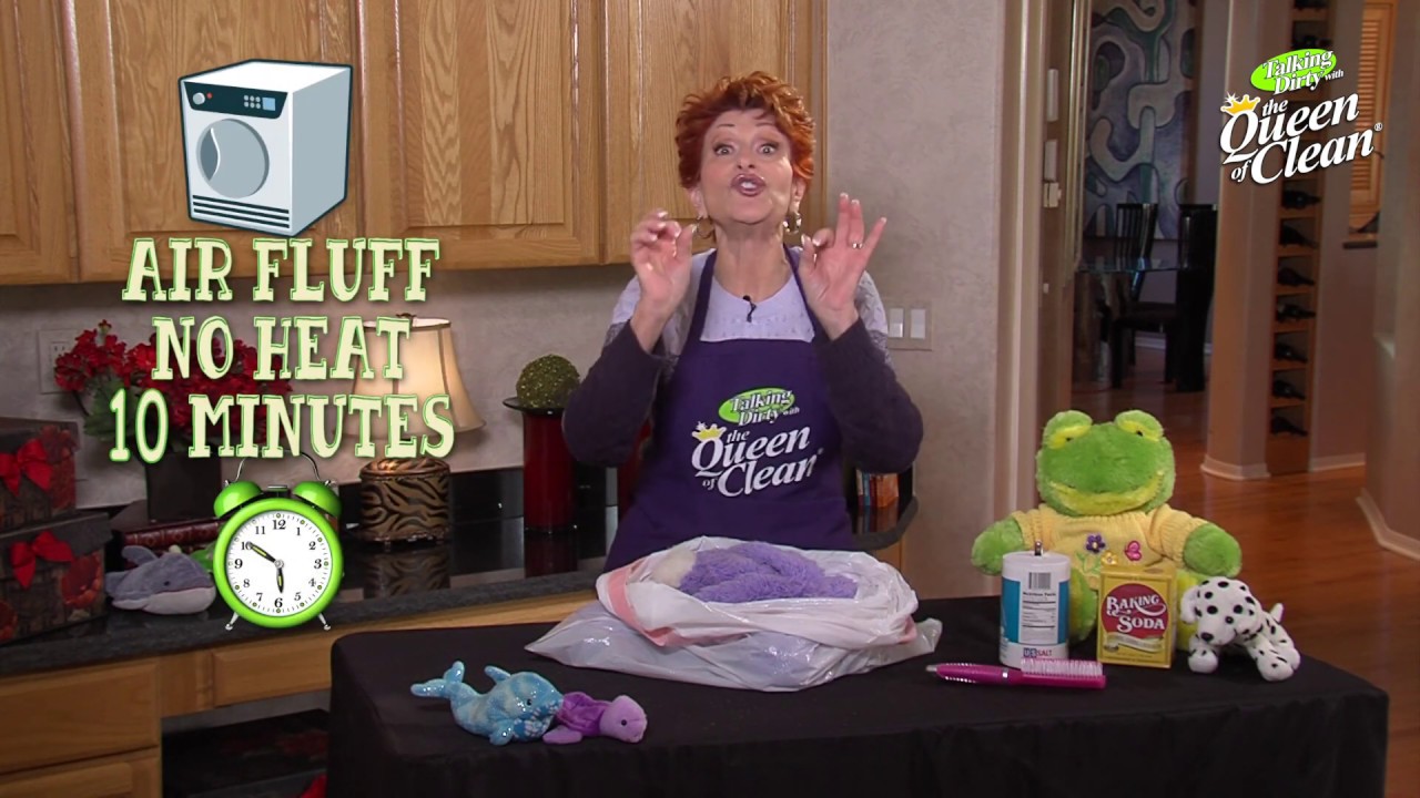 CLEANING  STUFFED ANIMALS