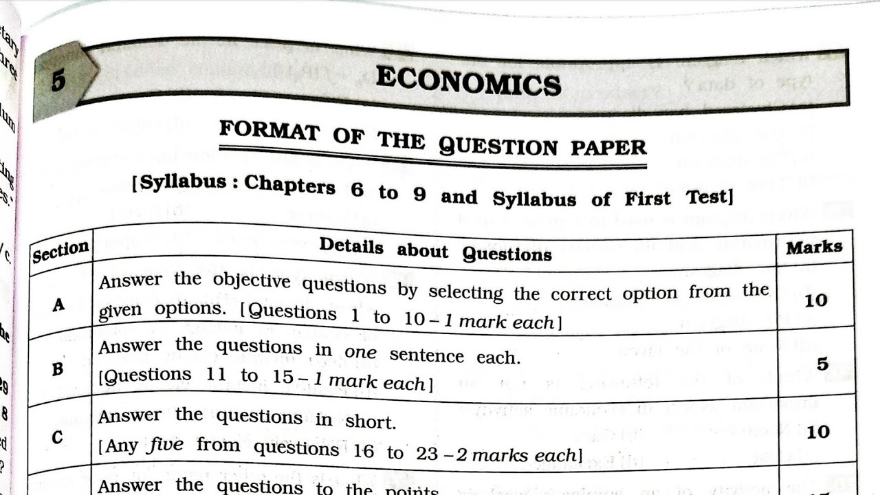 ECONOMICS SECOND TEST ASSIGNMENT STANDARD 11th FOR COMMERCE STREAM | GSEB Board | pdf | 2026