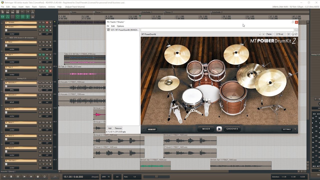 Let's Mix! Season 1 Ep 2 - Drums