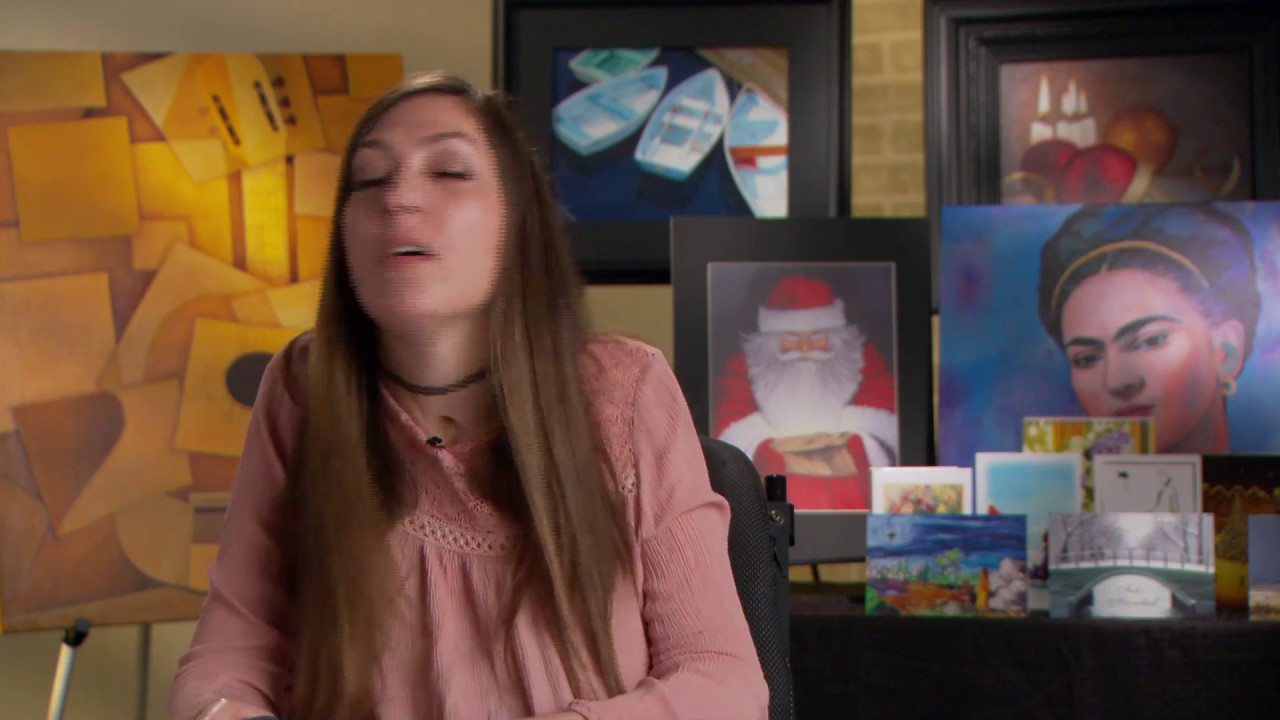 Mariam Pare on Mouth and Foot Painting and Overcoming Adversity