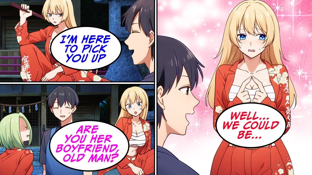[Manga Dub] When I go to pick up a delinquent gang leader from their meeting [RomCom]