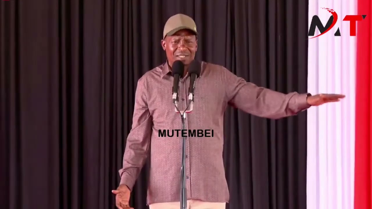 LISTEN TO WHAT KINDIKI TOLD NYERI RESIDENTs ATTACKING GACHAGUA BADLY!!