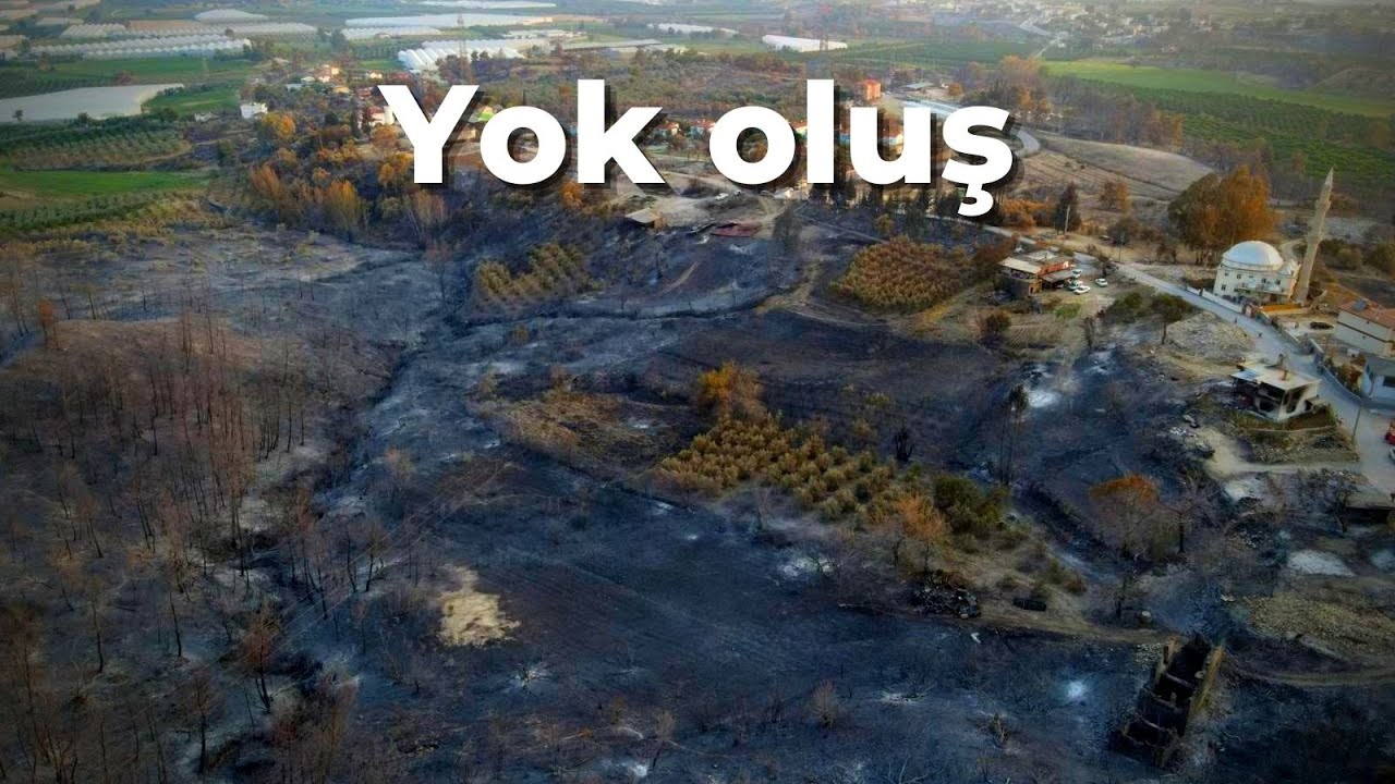 Yok oluş: Manavgat-Kalemler'in drone görüntüleri