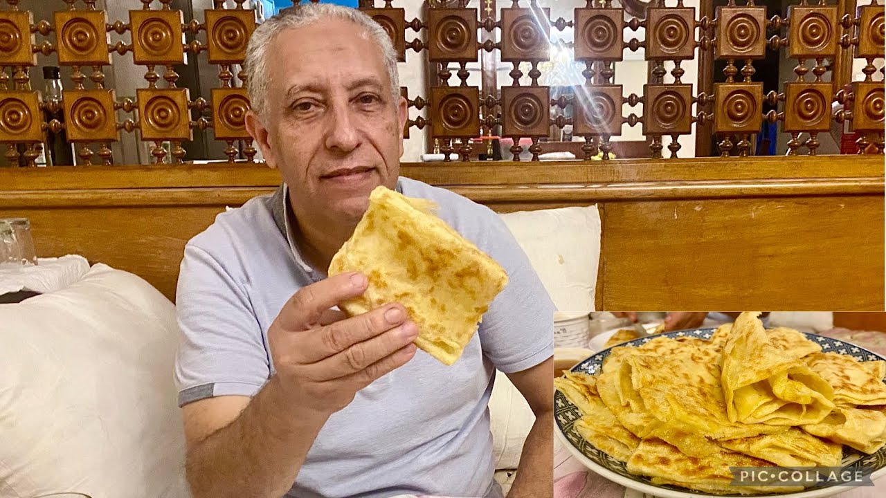 الشاف عجبو الحال بزززاف حضرت ليه المسمن بزيت الزيتون الصراحة جا بنين مقرمش و مورق 😋😋