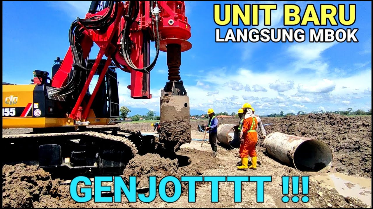 GOYANG PERDANA ‼️ New Sany SR155 ( Bored Pile Constructicon )