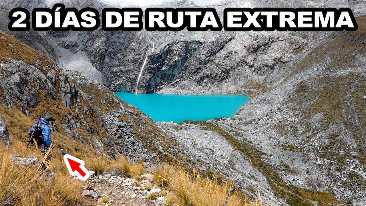2 días SOLO caminando hacia LAGUNA 69 por la RUTA MÁS EXTREMA | Jordy Aventurero