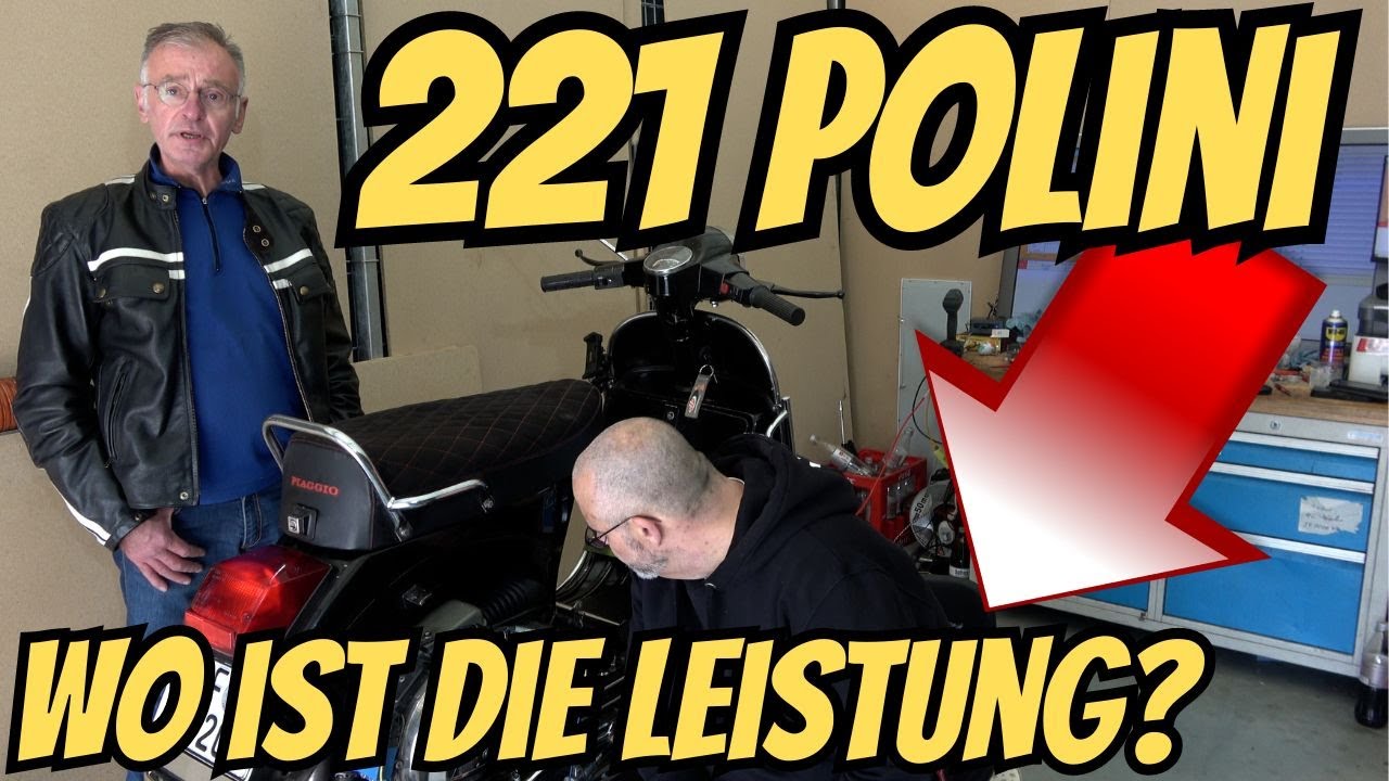 221cccm POLINI | Wo ist die LEISTUNG? | VESPA PX TUNING