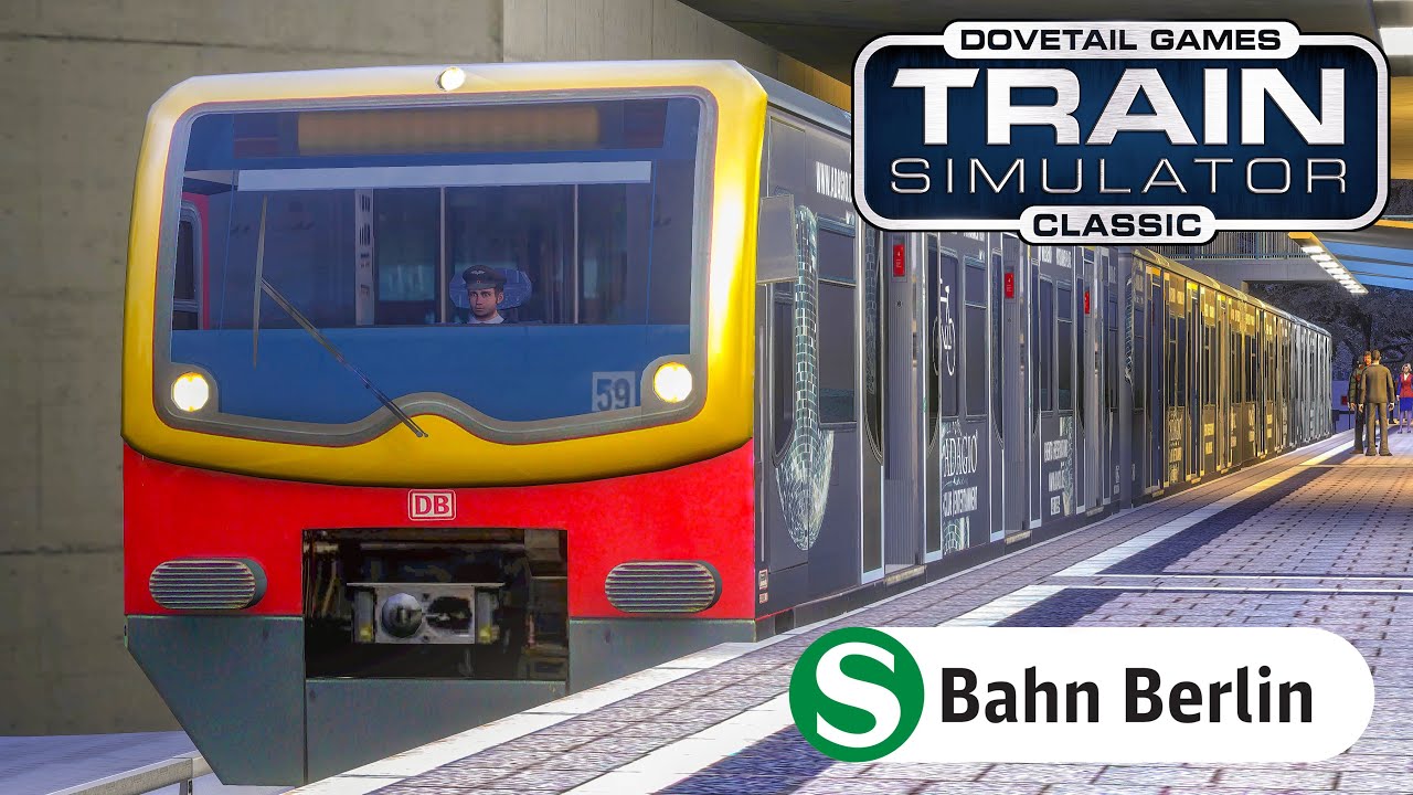 SILVESTERNACHT | Mit der S25 zum Potsdamer Platz | TRAIN SIMULATOR CLASSIC | Taucherbrille – BR 481