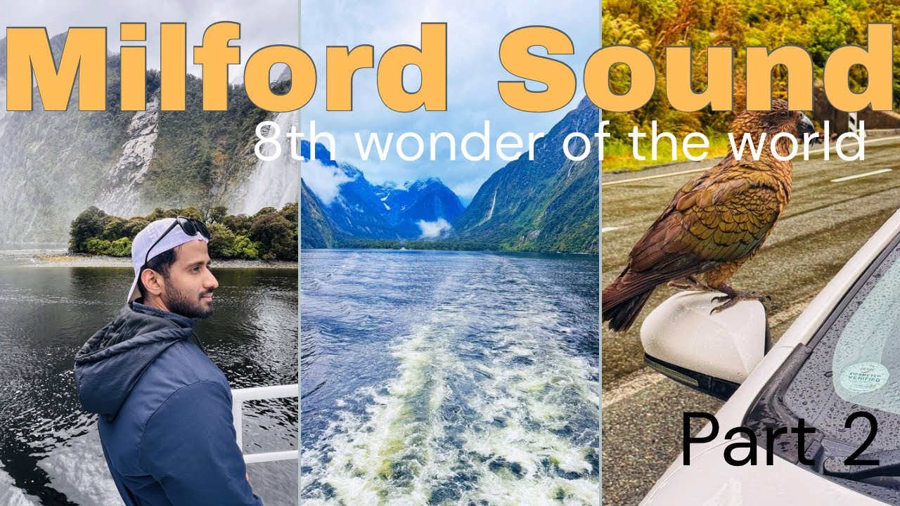 මැජික් ලෝකයක් වැනි Milford Sound- part 2  | ස්වභාවික සුන්දරත්වයේ හදවත / NZ travel 🇳🇿