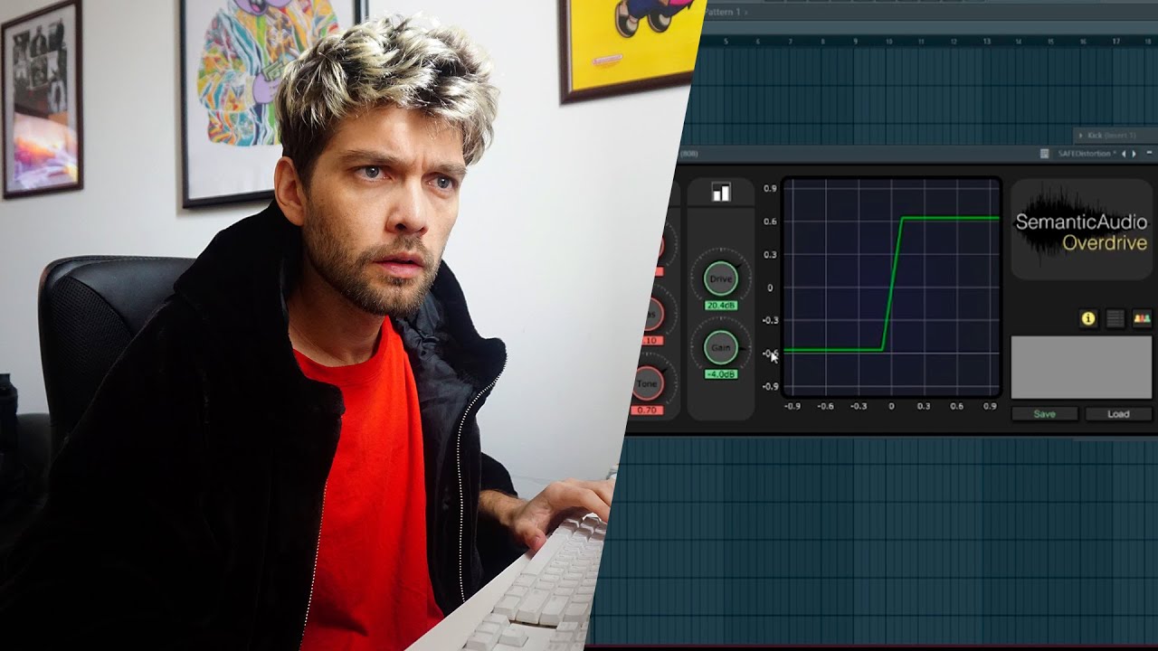Melhor PLUGIN FREE de DISTOR&Ccedil;&Atilde;O DE 808 ( e satura&ccedil;&atilde;o) | Fl Studio Tutorial