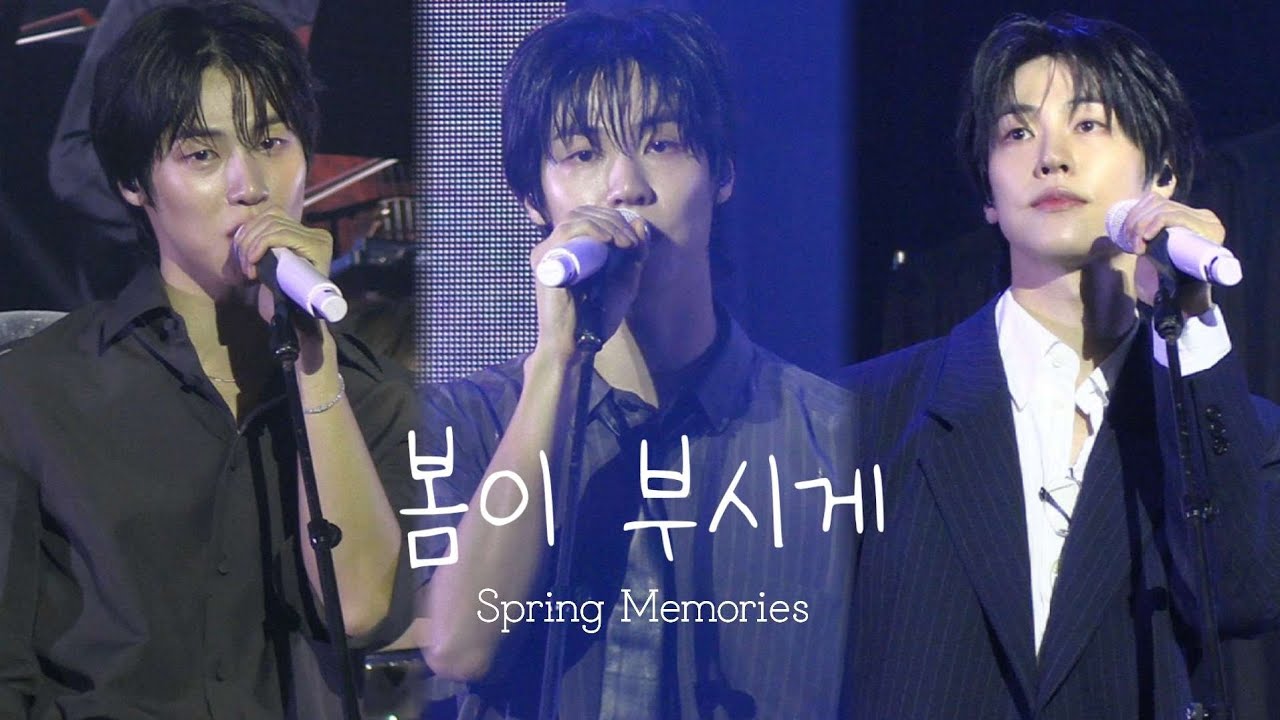 [4K 세로캠] 봄이부시게 Spring Memories  교차편집 | 엔플라잉 - 이승협 focus 엔콘4 앵콜