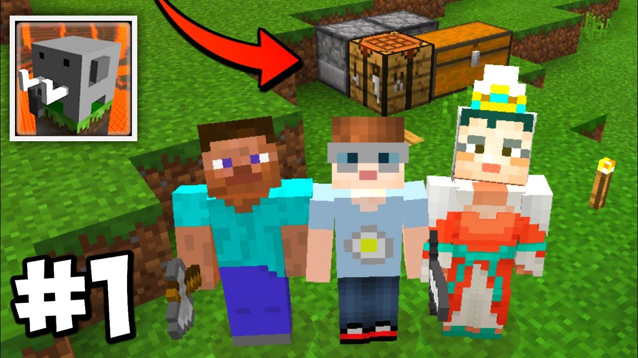 Craftsman Multiplayer Survival Gameplay Part 1 | Craftsman building craft