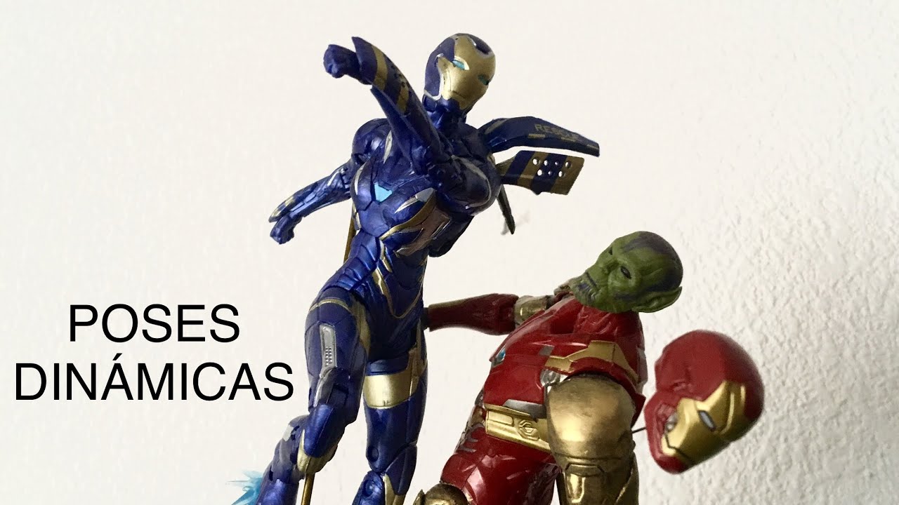 Poses dinámicas para Marvel Legends l Reacomodo de mi colección