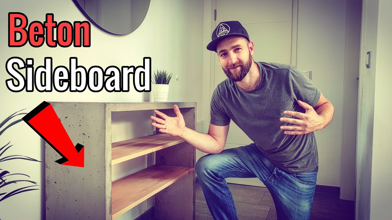 Ein Sideboard aus Beton bauen / DIY Concrete Furniture