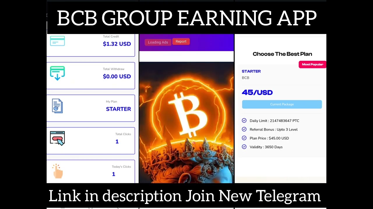 BCB GROUP EARNING APP | LINK IN DESCRIPTION 