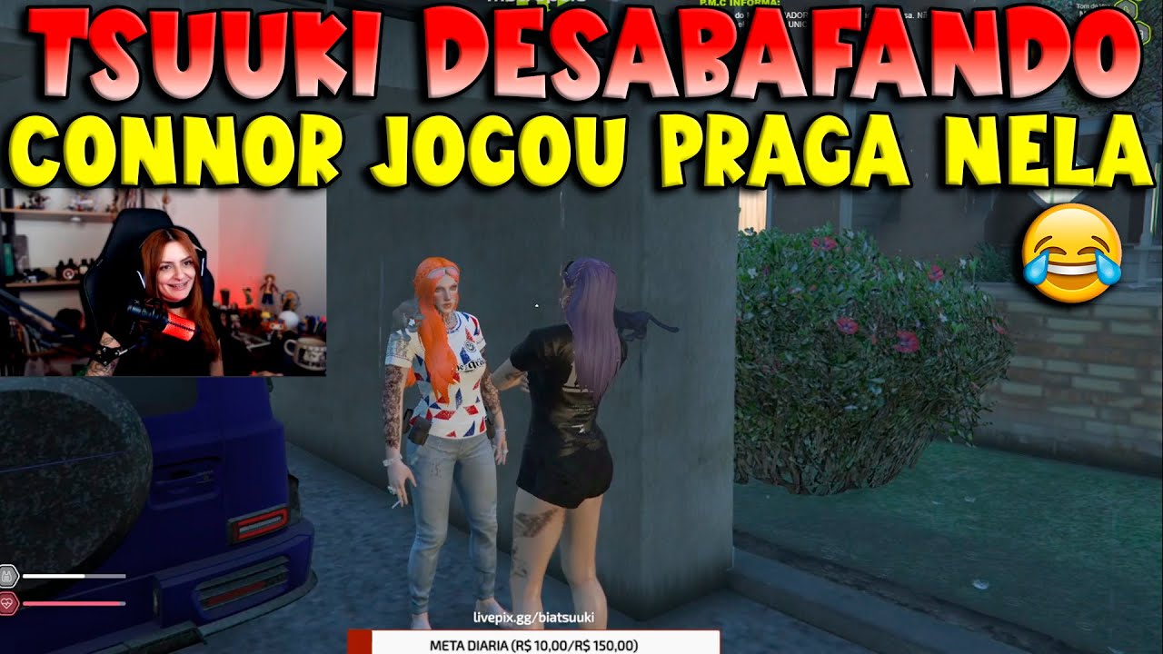 TSUUKI DESABAFOU COM A NARA, CONNOR JOGOU PRAGA NELA 😂🔥👀🫣- KOGA GTA RP CLIPS