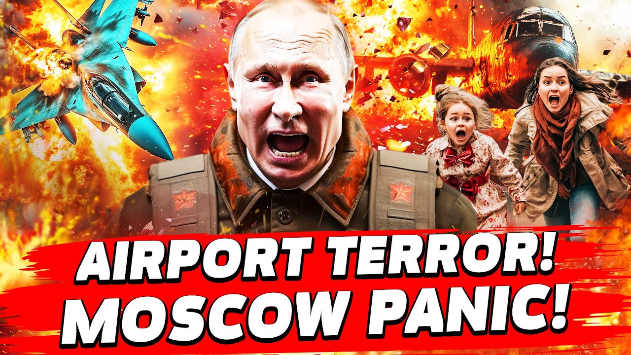😱 URGENT! MOSCOW AIRPORTS HIT &mdash; PASSENGERS TRAPPED, PANIC SPREADS! THERE IS NO ESCAPE! | DASHA