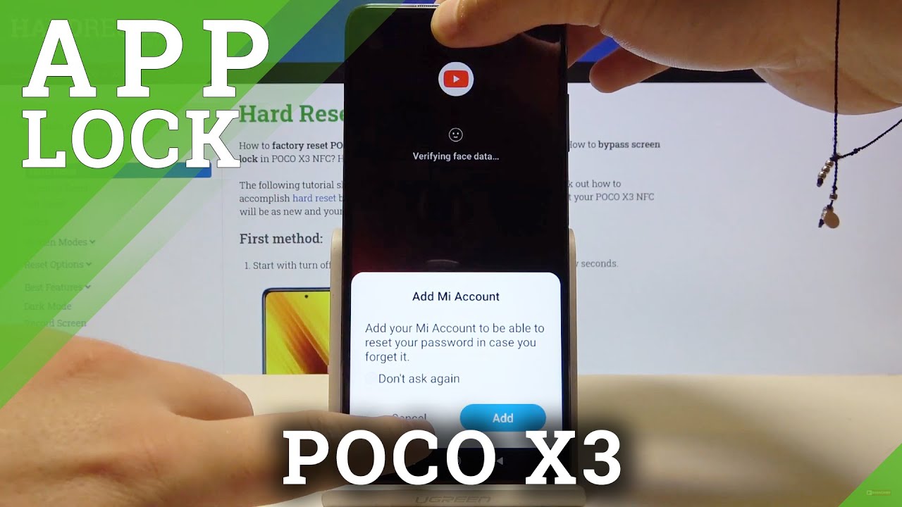 How to Lock Apps With Password on POCO X3 &ndash; Lock Apps