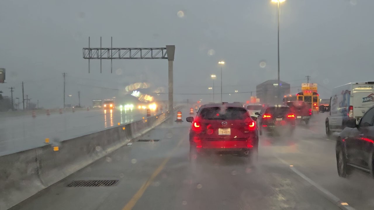 Austin to Cedar Park(Rain)- January 9, 2025