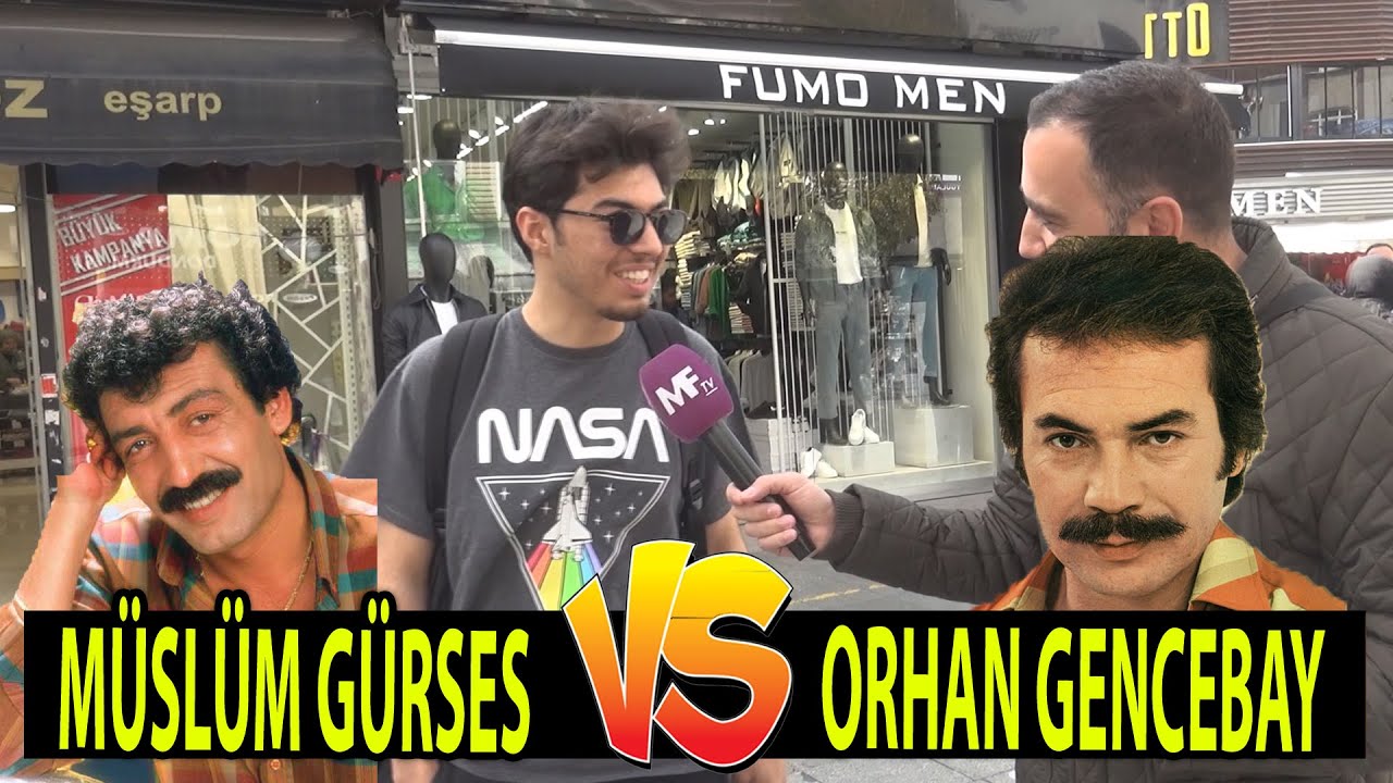 Müslüm Gürses mi Orhan  Gencebay mı Müziğin Güçlü Sevilen İki İsmini Sorduk