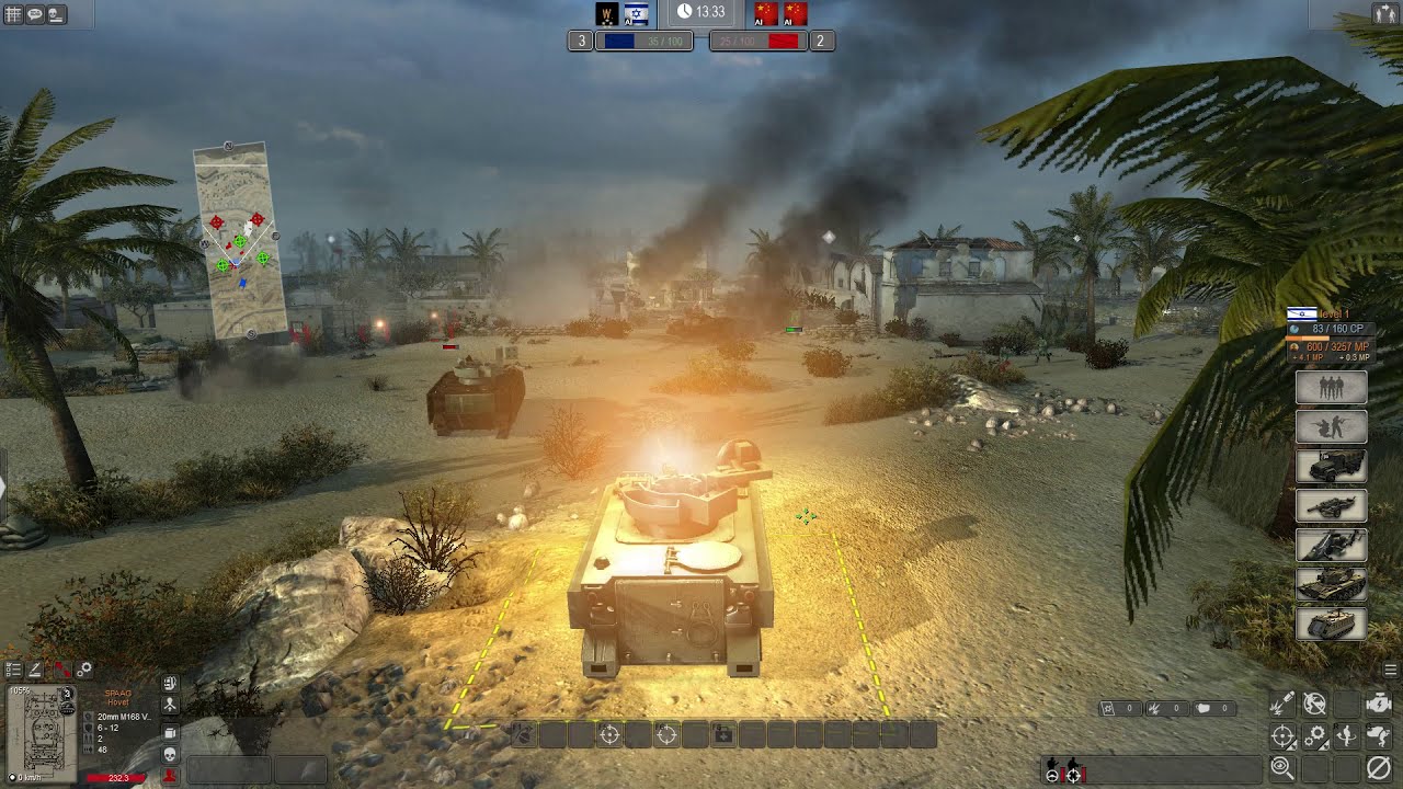 Men of War Assault Squad 2 - CLOD WAR Israel Vs China