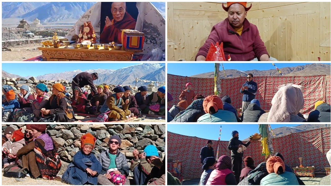 RABNES at Manay Ringmo youlsum Zanskar #jigmath palmo vlog🎀# ladakh Zanskar🏔️💦#Blessed day 🙏🏻#PALMO🥰