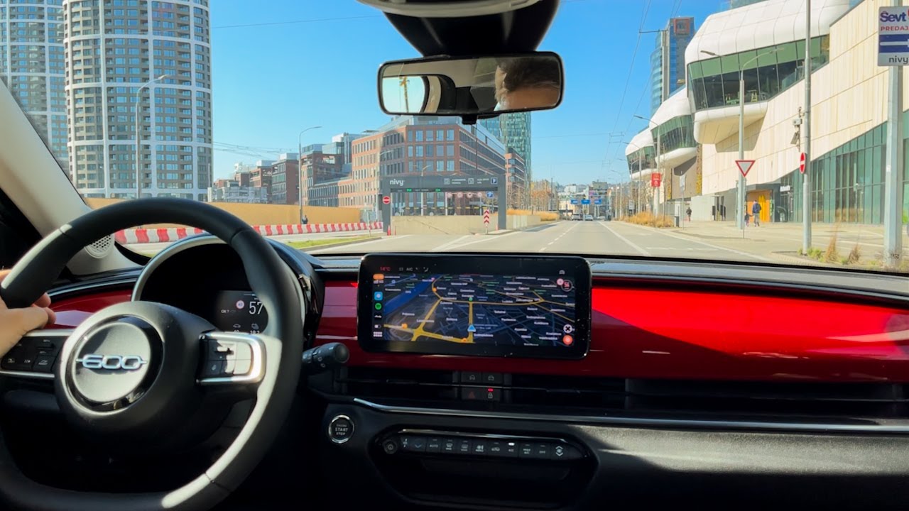 New Fiat 600e (2024) ⚡ full electric || ASMR POV Spring City Ride