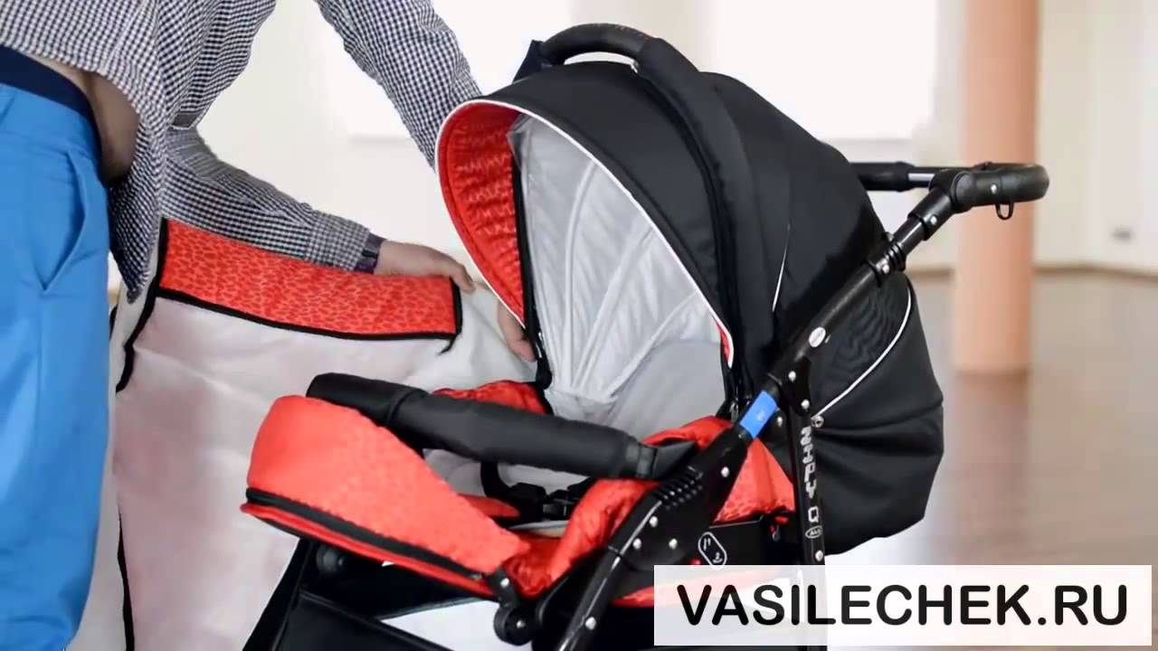 arshan.net.ru Baby Merc Zipy Q детская универсальная модульная коляска 3 в 1 видео обзор zq