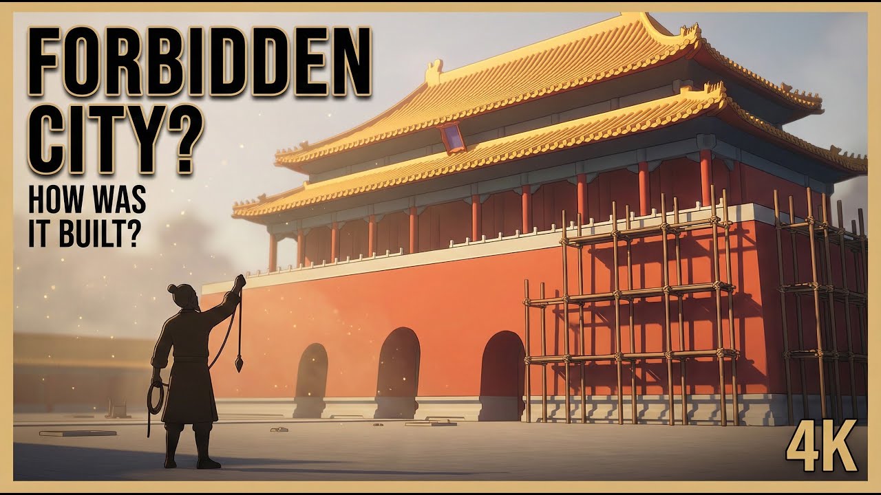 How Did They Build the Forbidden City? (4K) — Zijin Cheng Imperial Palace Mega-Build | No Dialogue