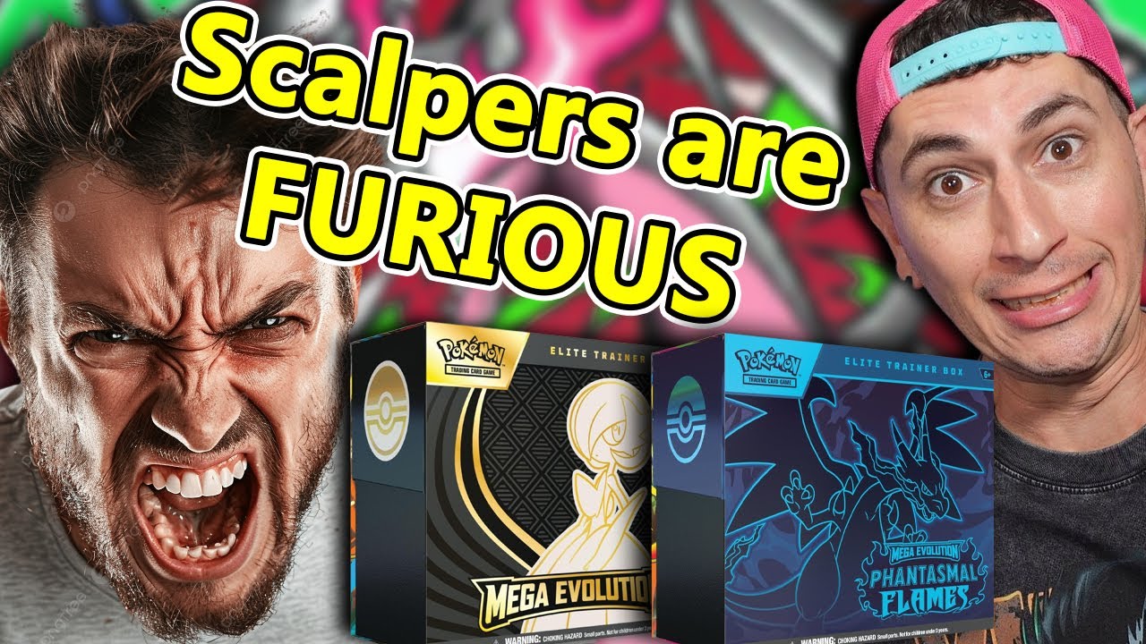 Pokemon Center Cancels THOUSANDS of Scalpers Mega Evolution Pre Orders