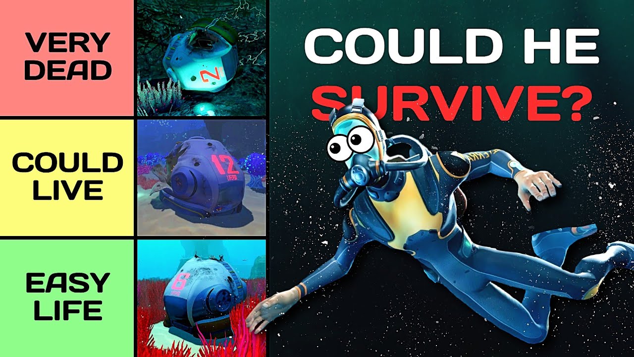 Could The Subnautica Protagonist Survive In A DIFFERENT LIFEPOD? (Tier List)