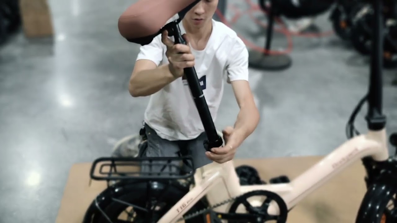Bodywel Ebike T16pro  replacement  saddle video