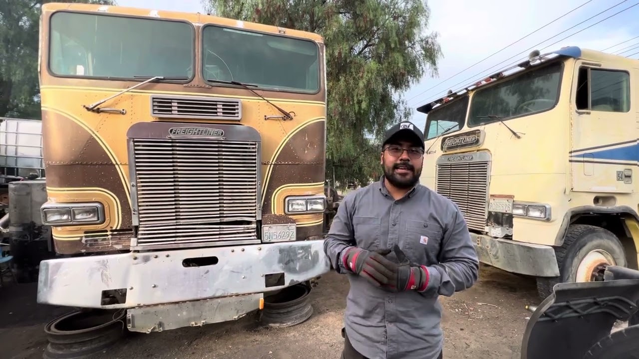 Chata Freightliner 1975 con motor Cummins Small Cam 350 hp 🔥 ¡Puro Old School!