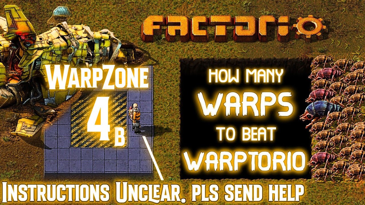 Warpzone 4.2 // Instructions Unclear. pls send help // How Many WARPS to Beat WARPTORIO?