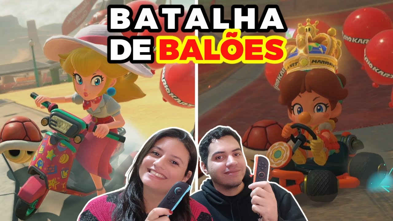 As Divertidas Batalhas de Balões | Mario Kart World