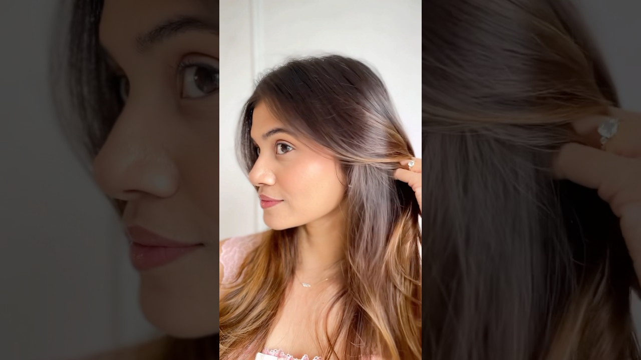 My Pink Glossy Hair Routine 🎀 L’Oréal Paris Glycolic Gloss Range 💕