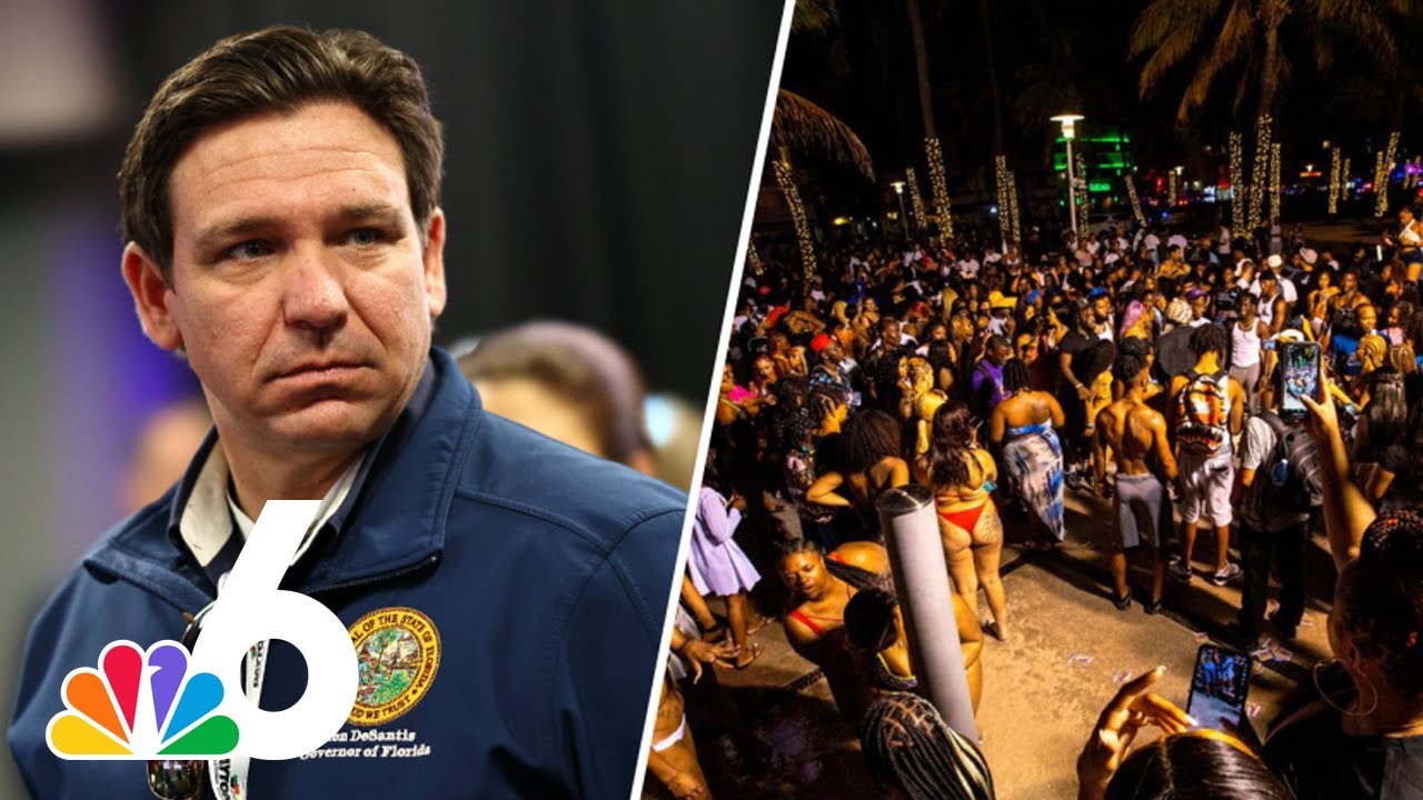 DeSantis cracks down on spring break in Miami Beach, plans to send more law enforcement