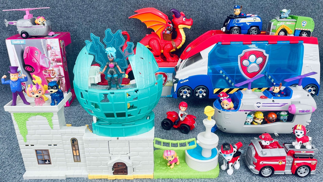 17 Minutes Satisfying with Unboxing Paw Patrol Toys Collection ASMR | Toys Review