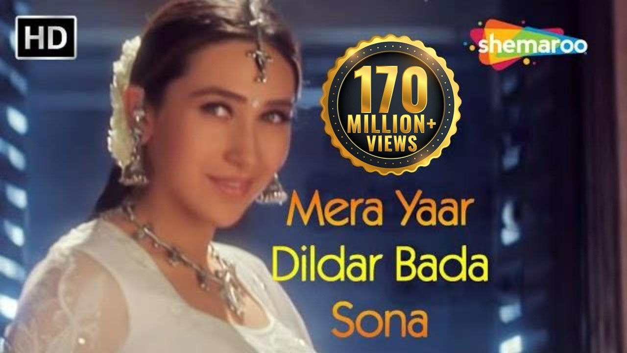 Mera Yaar Dildar Bada Sona | Jaanwar | Akshay Kumar | Karisma Kapoor | Sukhwinder Singh |Gold songs