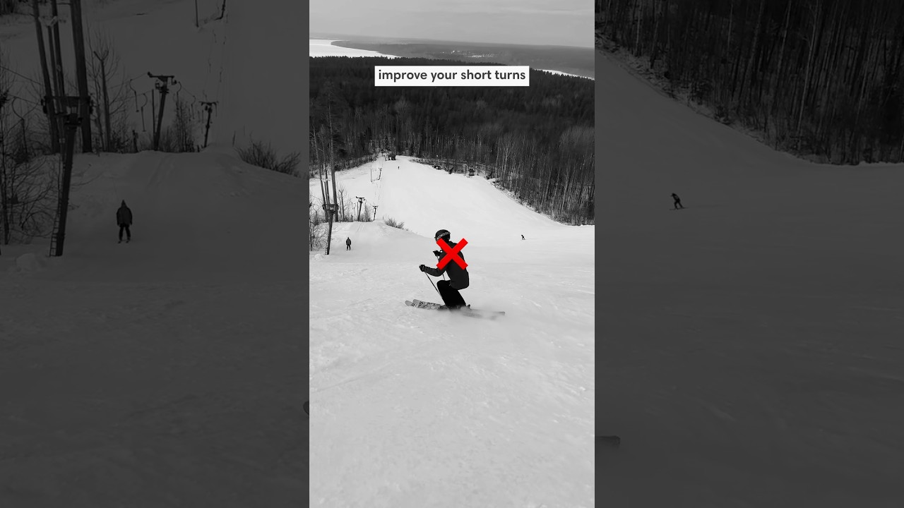 Improve Short Turns On Skis