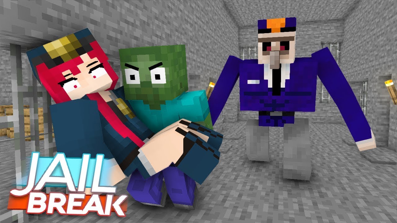 Школа монстров: JailBreak, часть 2 - Minecraft Animation