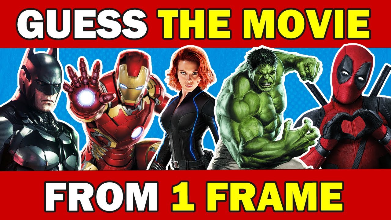 Guess the SUPERHERO Movie From Just One FRAME?🦸‍♂️ Movie Quiz #5