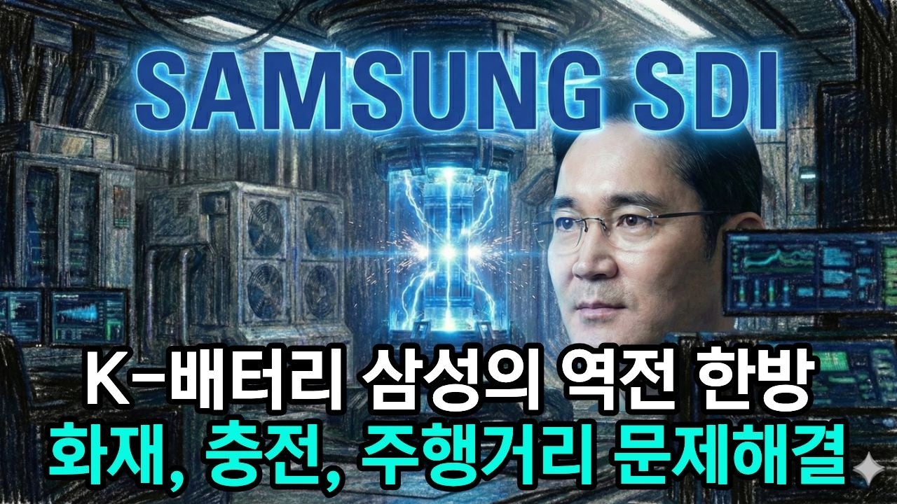 삼성SDI 전고체 배터리 2027년 양산 확정? 카이스트가 20년 난제 풀고 일본 도요타 앞지른 결정적 이유