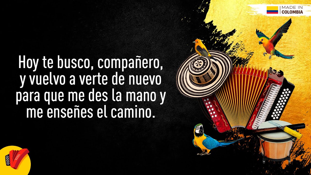 Compa&ntilde;ero, Silvio Brito, Video Letra - Sentir Vallenato
