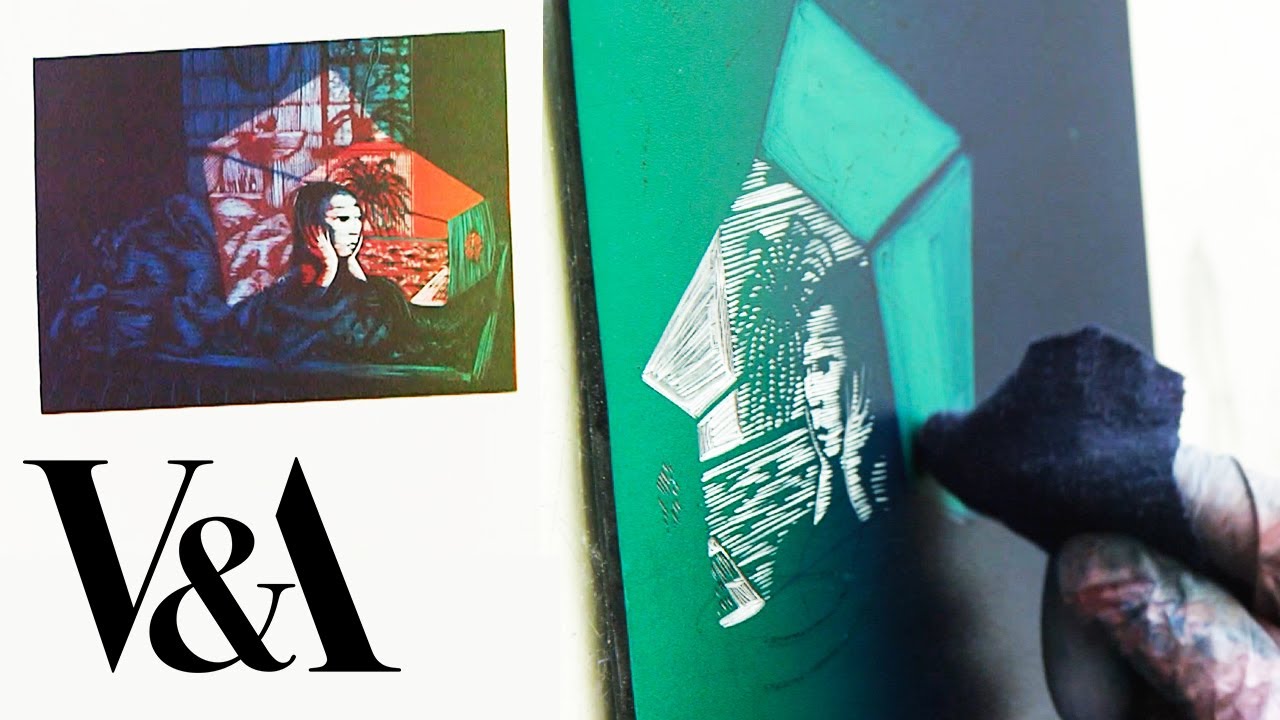 How was it made? Linocut | Print techniques | Wuon-Gean Ho | V&A