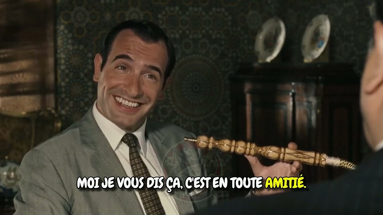 ⚜️OSS 117 ⚜️ Scène Culte du Narguilé "Il s'agirait de grandir, il s'agirait de grandir !"
