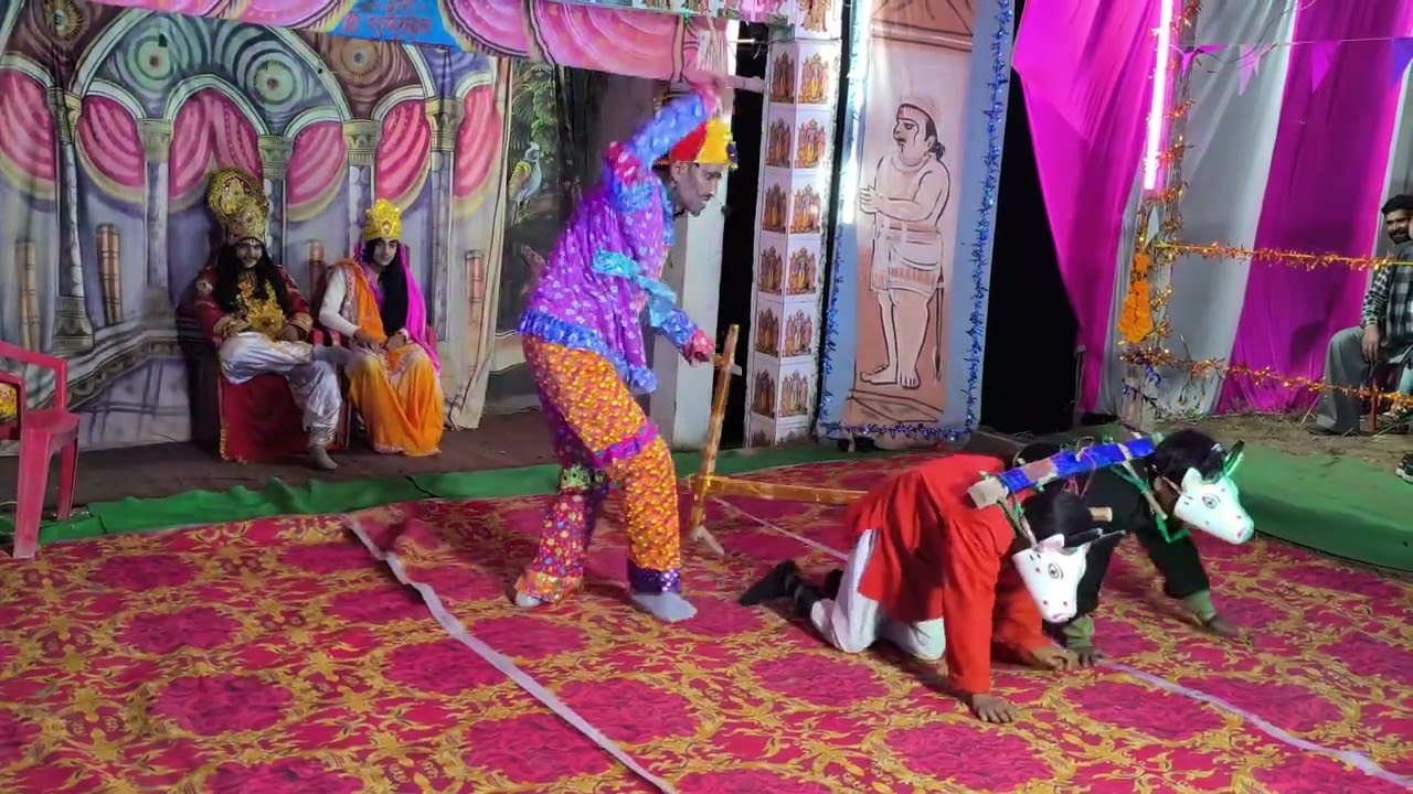 Uttrakhand Ramleela Pauri Garhwal comedy Mera first block