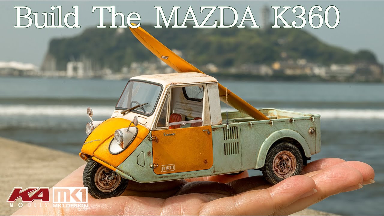 Build The KA models MAZDA K360 マツダ K360（車の模型）を作る