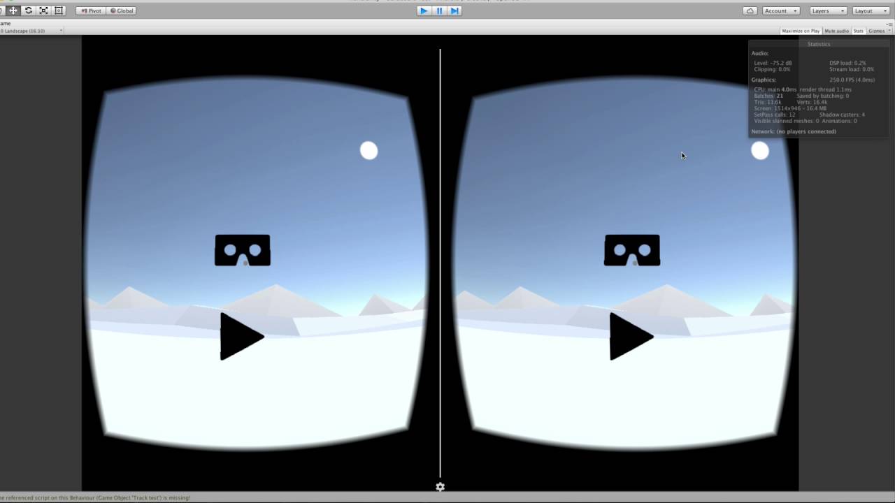 Toggle VR Mode Google Cardboard | Unity Tutorial